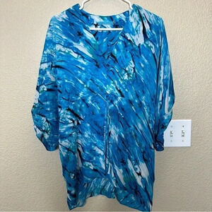 Alice + Olivia Silk  Kimono  Tunic Top Cover Up~   Small- FINAL PRICE